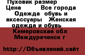 Пуховик размер 42-44 › Цена ­ 750 - Все города Одежда, обувь и аксессуары » Женская одежда и обувь   . Кемеровская обл.,Междуреченск г.